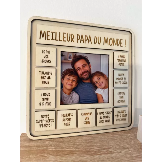Cadre PAPA Super-Héros