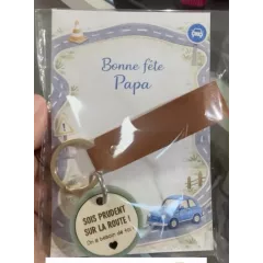 Porte clé Papa sur la route