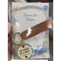 Porte clé Papa sur la route