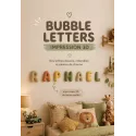 Bubble Letters 8cm - Prix à la pièce