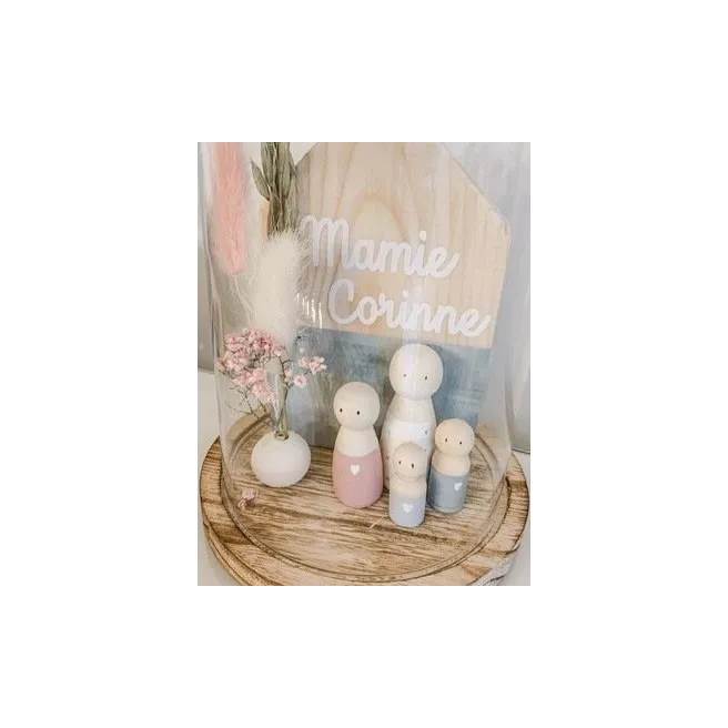 Cloche FAMILY dolls 20 cm