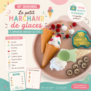 Kit Sensoriel "Le marchand de glaces"