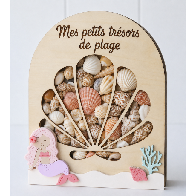 BOITE A SOUVENIRS DE PLAGE
