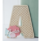 MONOGRAMME ROTIN