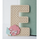 MONOGRAMME ROTIN