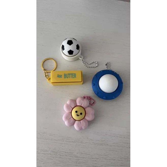 Porte clé Clicker Destress Ballon de foot