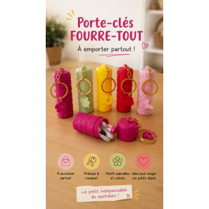 Porte clé fourre tout 