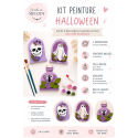 Kit Peinture Halloween - Set 3 décorations