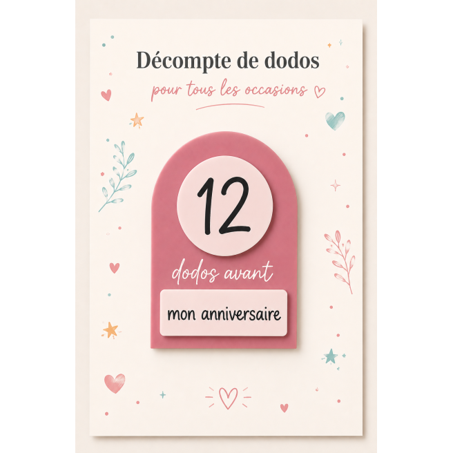 Mini décompte de dodos