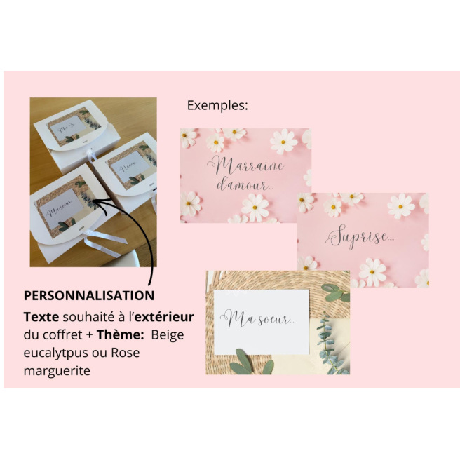Coffret Surprise "Veux-tu être ma Marraine?"