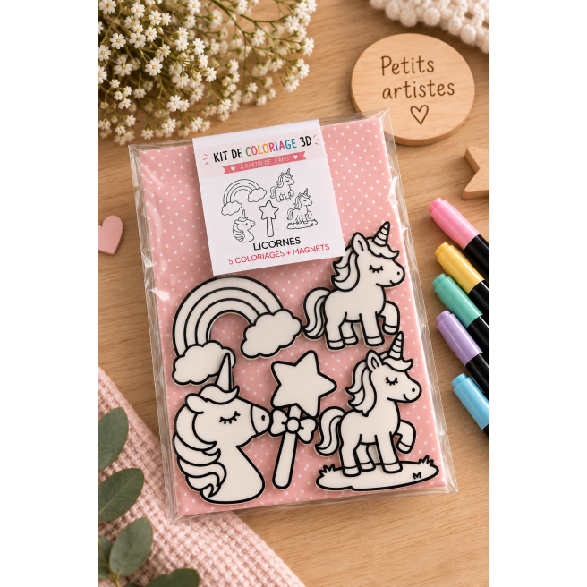 Pack Coloriage 3D