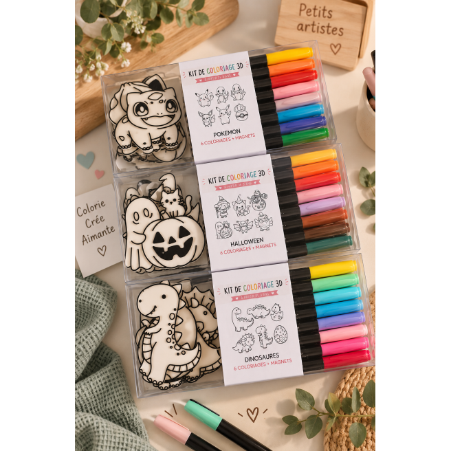 Pack Coloriage 3D