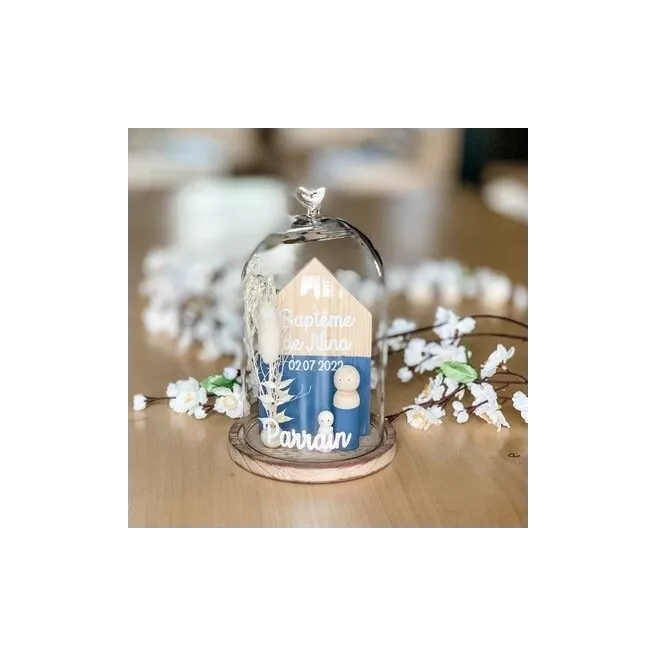 Cloche PARRAIN / MARRAINE grand modèle Cloche PARRAIN / MARRAINE grand modèle