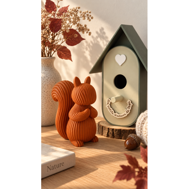 Écureuil décoratif