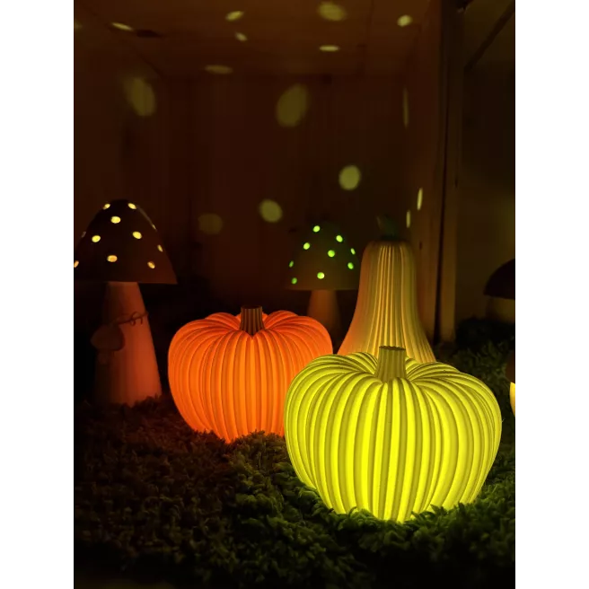 Citrouille décorative lumineuse