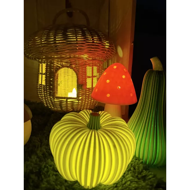 Citrouille décorative lumineuse