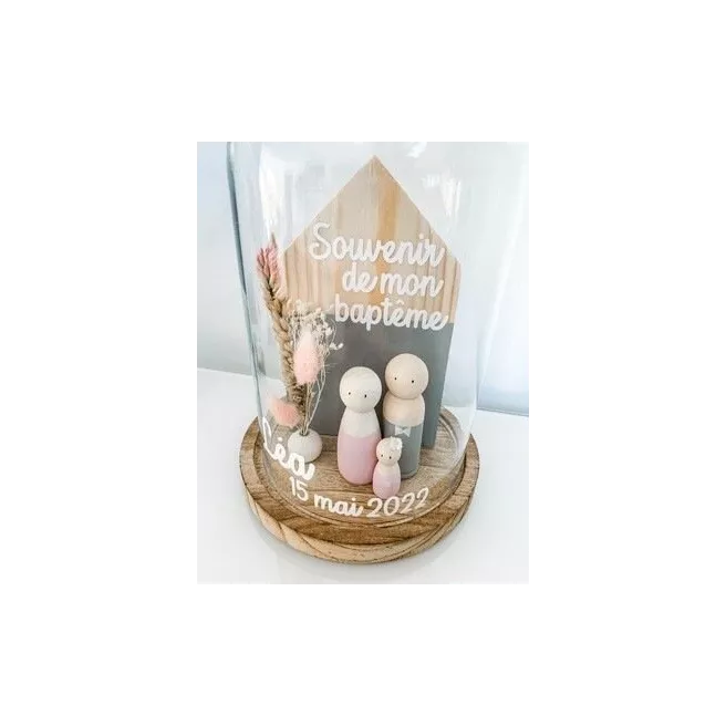 Cloche PARRAIN / MARRAINE grand modèle Cloche PARRAIN / MARRAINE grand modèle