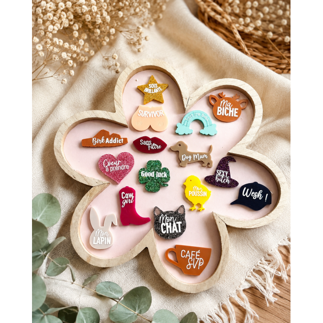 Broche à messages