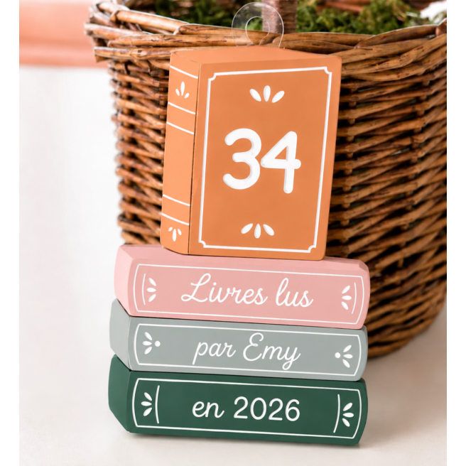 Ornement Compteur de Livres
