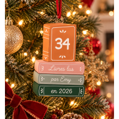 Ornement Compteur de Livres