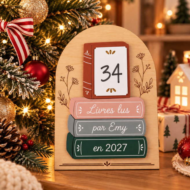 Compteur de livre + feutre alcool