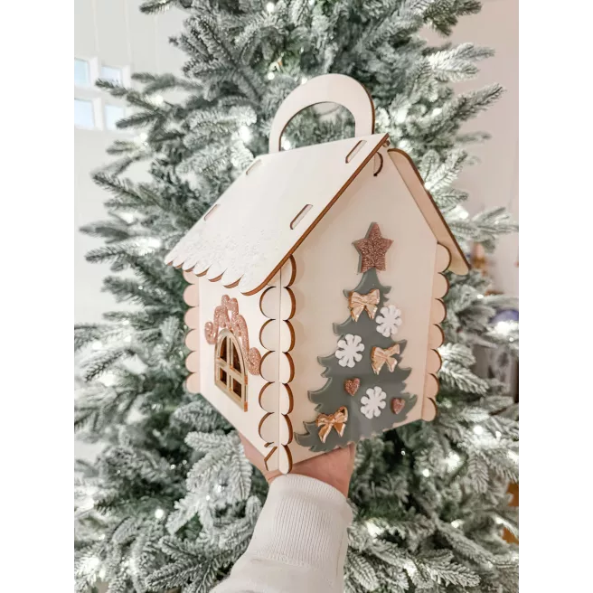 Calendrier de l’Avent intemporel - Maison de pain d’épices