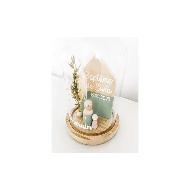 Cloche PARRAIN / MARRAINE grand modèle Cloche PARRAIN / MARRAINE grand modèle