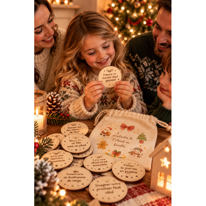 pochon activités de noel