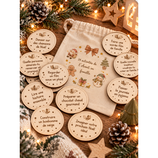 pochon activités de noel