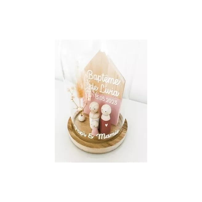 Cloche PARRAIN / MARRAINE grand modèle Cloche PARRAIN / MARRAINE grand modèle