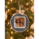 Boule de noel + magnet photo