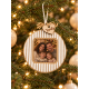 Boule de noel + magnet photo
