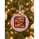 Boule de noel + magnet photo