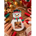 Ornement de Noel à colorier + magnet photo