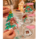 Ornement de Noel à colorier + magnet photo