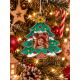 Ornement de Noel à colorier + magnet photo