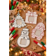 Ornement de Noel à colorier + magnet photo