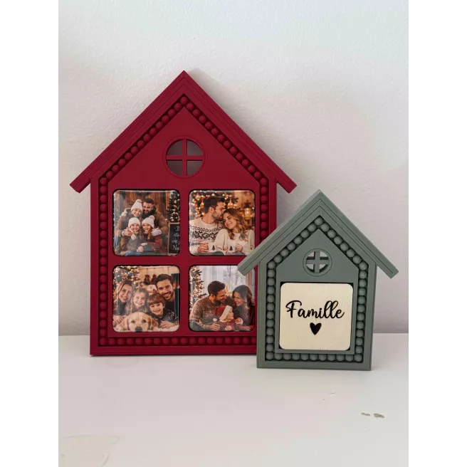 Maison avec magnet photos
