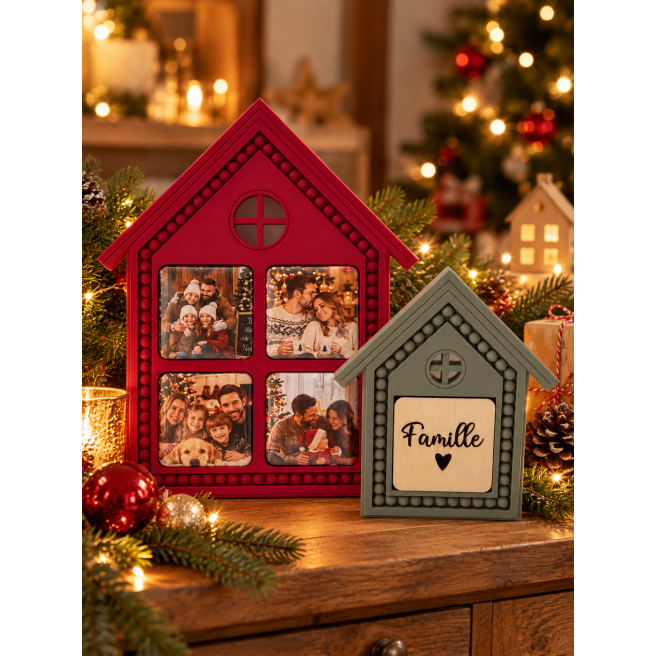 Maison avec magnet photos