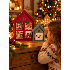 Maison avec magnet photos