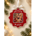 Ornement Joyeux Noël + magnet photo