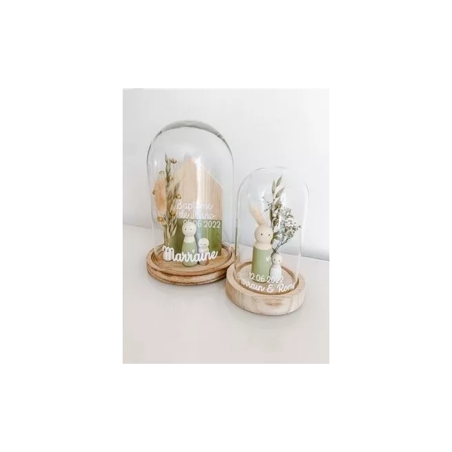 Cloche PARRAIN/MARRAINE petit modèle