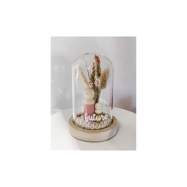 Cloche PARRAIN/MARRAINE petit modèle