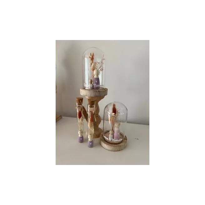 Cloche PARRAIN/MARRAINE petit modèle