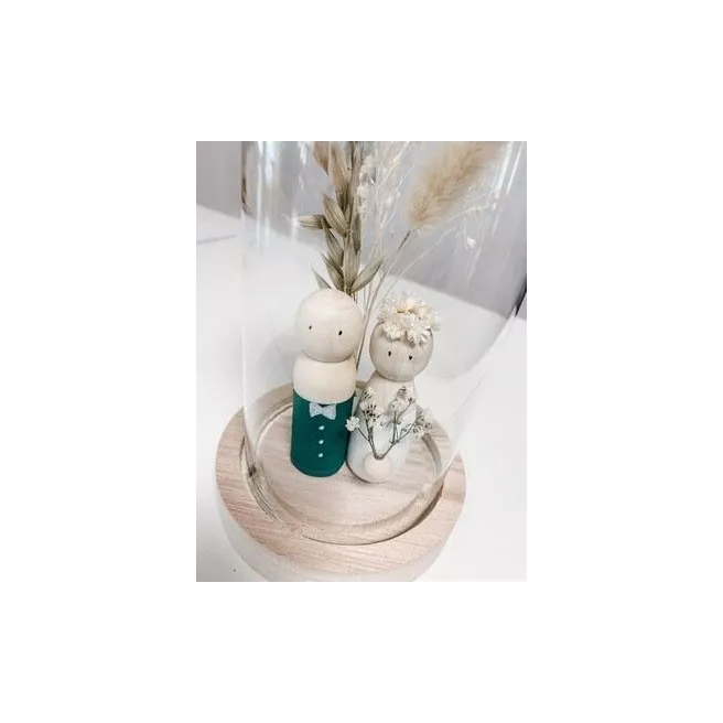 Cloche PARRAIN/MARRAINE petit modèle