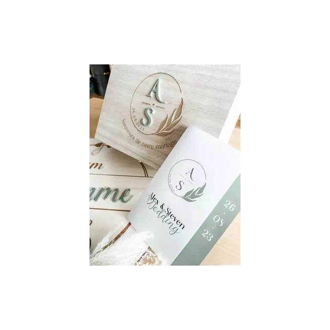 Coffret Souvenirs de Mariage