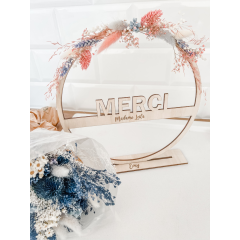 Couronne "Merci " Couronne "Merci "