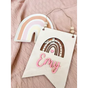 Fanion prénom personnalisé Fanion prénom personnalisé