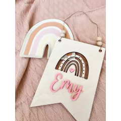 Fanion prénom personnalisé Fanion prénom personnalisé