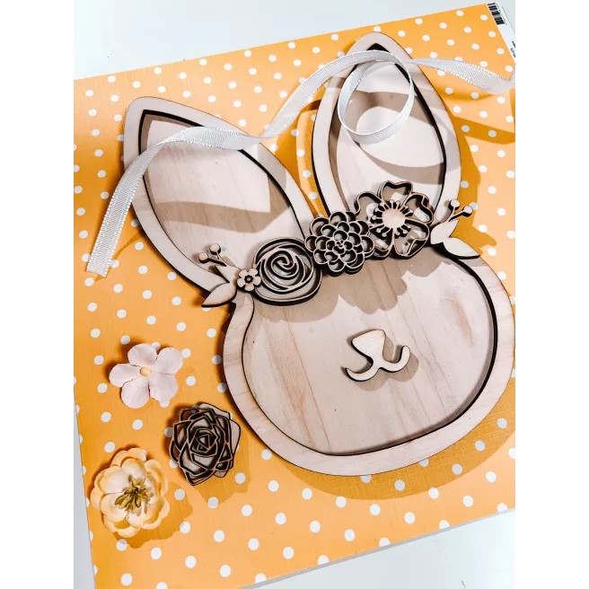 Kit Lapin de Pâques à  décorer